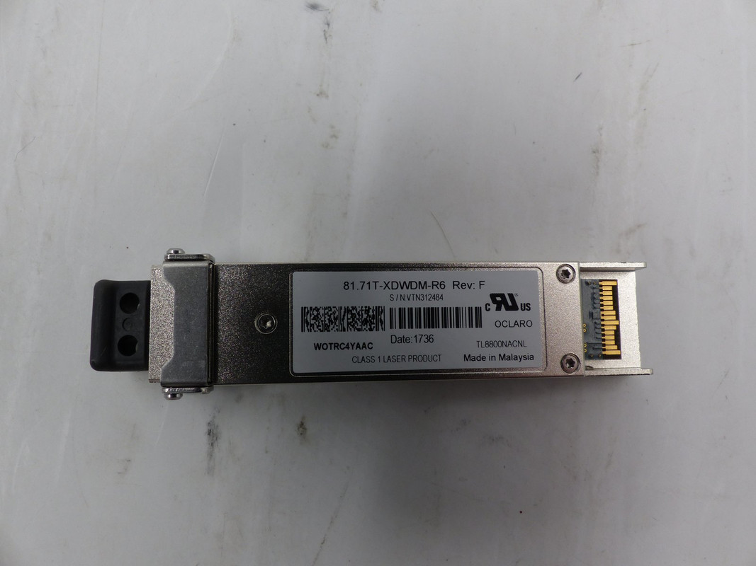 TELLABS 81.71T-XDWDM-R6 WOTRC4YAAC TANSCEIVER MODULE 7100 WIDE TELLABS 81.71T-XDWDM-R6 WOTRC4YAAC TANSCEIVER MODULE 7100 WIDE