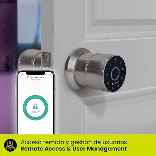 Amazon: Lloyd's Cerradura Inteligente WiFi con 4 Metodos de Apertura 
