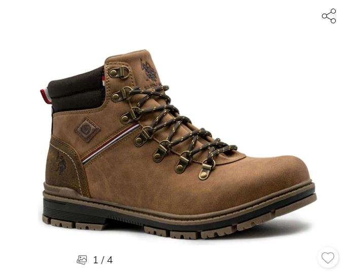 Sears: Botas Us Polo Assn, tallas 28, 29 y 30 
