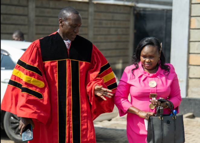 The exterior of Mountain of Deliverance Church.