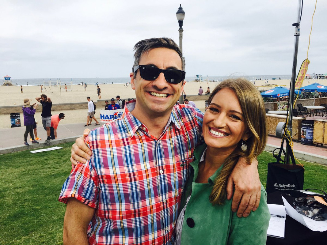 Katy Tur with her husband Tony Dokoupil