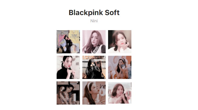 Stiker bergerak WhatsApp (WA) Blackpink Soft