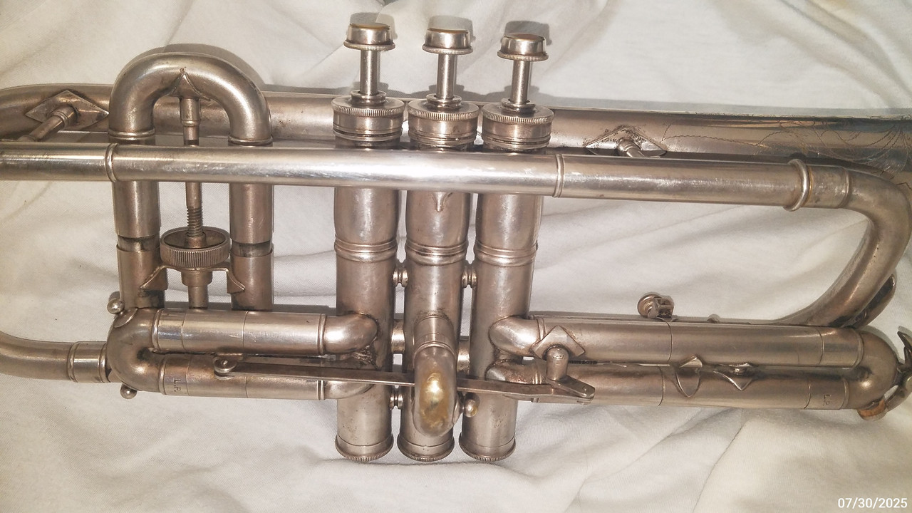 CONN 1914 NEW WONDER 80A Long Cornet sn 140380 (27)