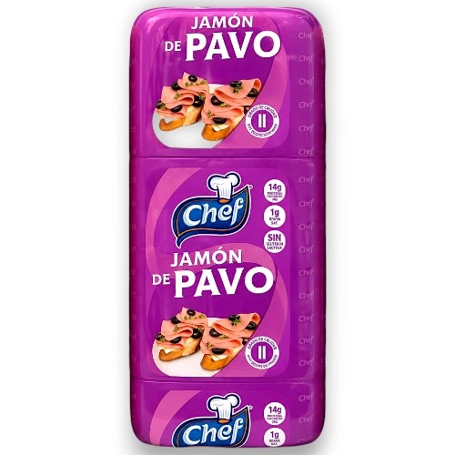 Chef Jamon Cocido De Pavo Lb