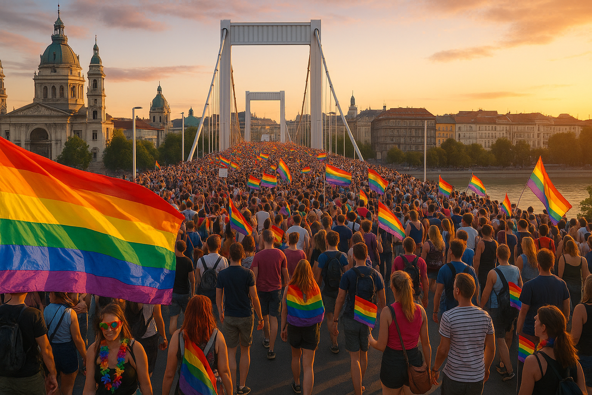 Budapest desafía la censura: Un Orgullo LGTBI multitudinario planta cara a Viktor Orbán y moviliza a Europa