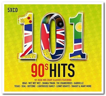 VA   101 90s Hits [5CD Box Set] (2017)
