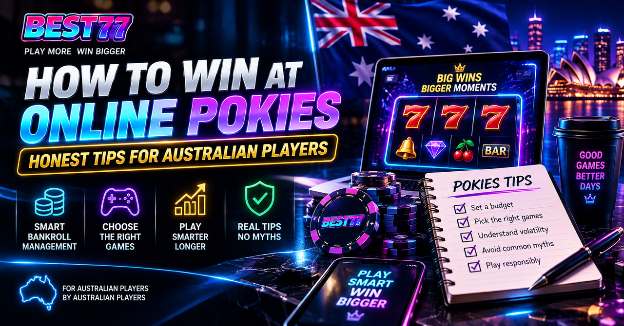 how to win at online pokies Australia