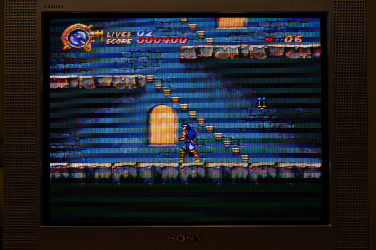 Castlevania (SNES)(NTSC)(RGB)(Sony Trinitron 21inch)(TV)(adj) 2