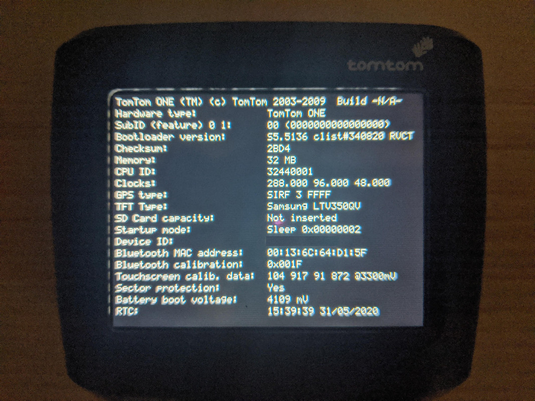My TomTom Info