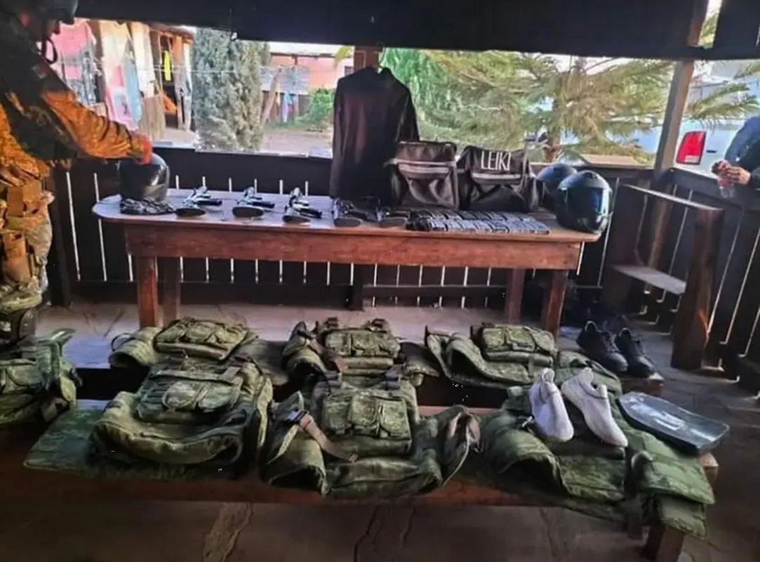 Operativo en Chiapas concluye con 6 detenciones, decomiso de fusiles y marihuana