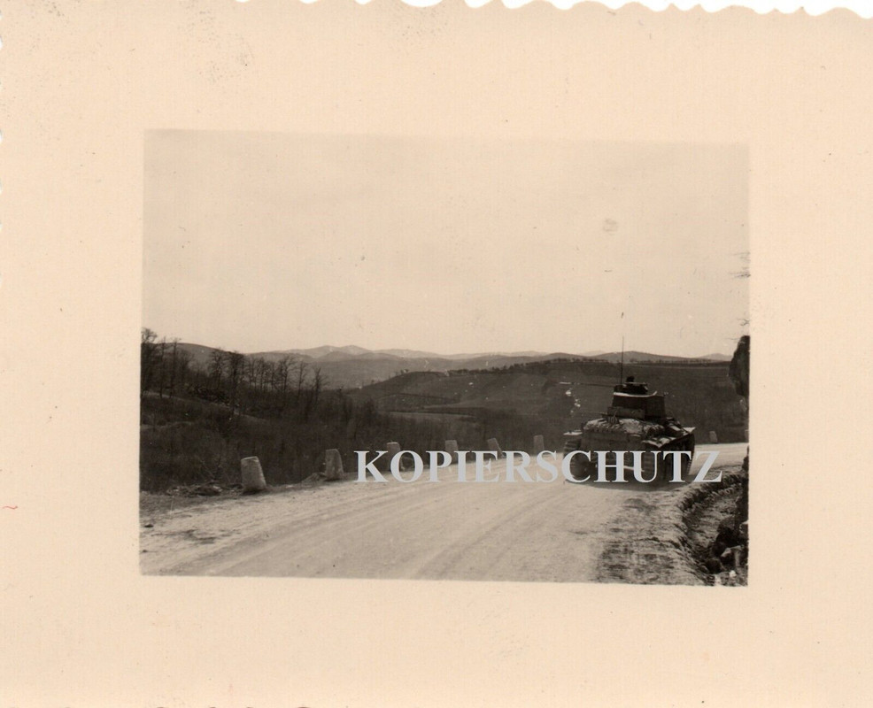 Balkan Serbien Užice Panzer Reg.10 Sdkfz Panzerwagen vormarsch Berge