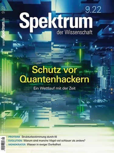 Cover: Spektrum der Wissenschaft Magazin No 09 September 2022 Cover: Spektrum der Wissenschaft Magazin No 09 September 2022