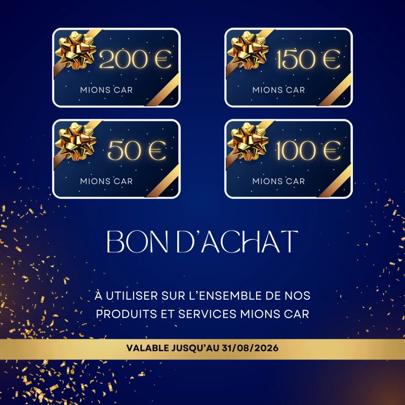 Visuel bons cadeaux Mions Car