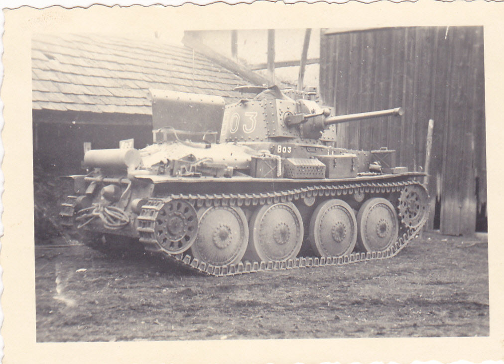Wehrmacht, Skoda Panzer 38 (t), 2.Weltkrieg,traumhaftes