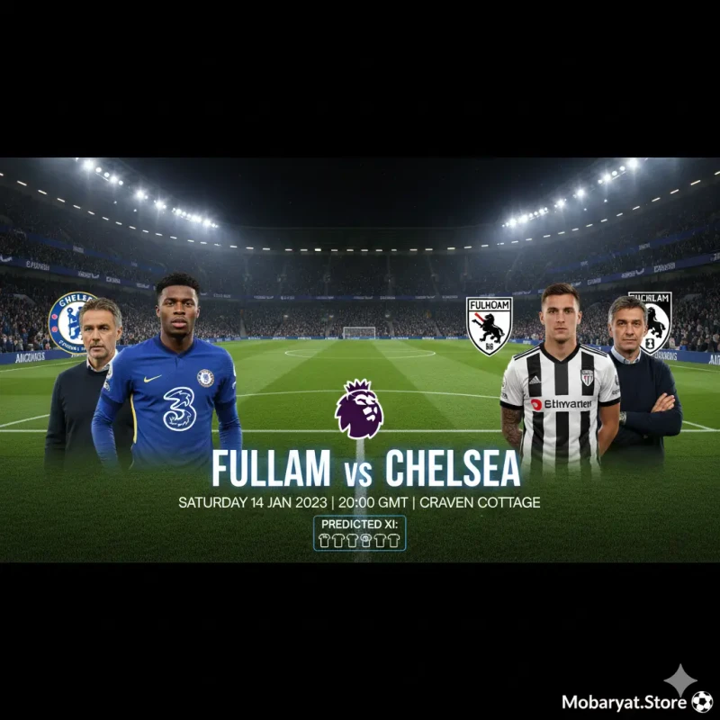 مباراة فولهام ضد تشيلسي بث مباشر