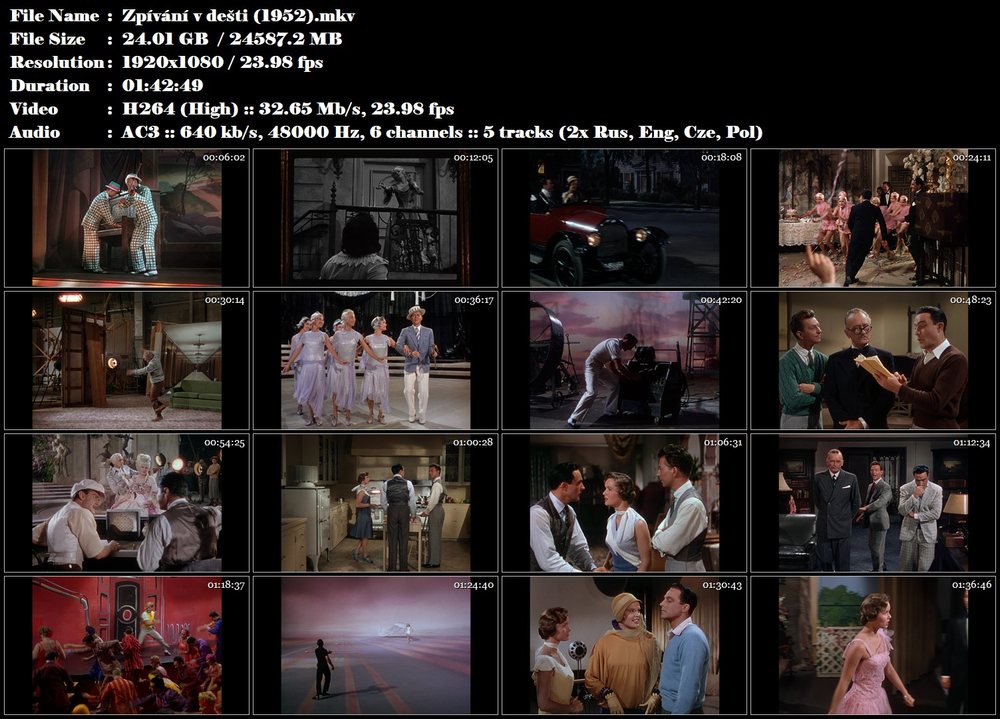 Re: Zpívání v dešti / Singin' in the Rain (1952)