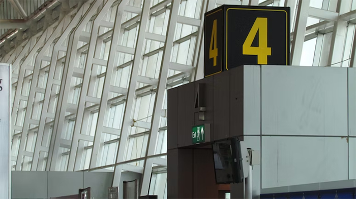 Ilustrasi gate bandara