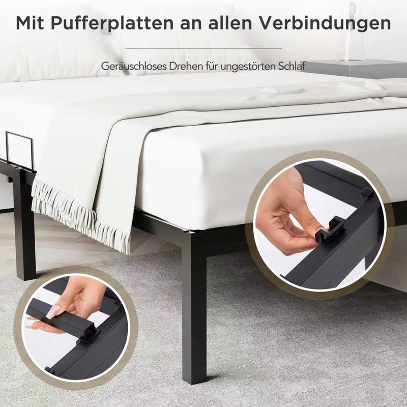HOMAVO Anti-Rutsch und geräuscharme Konstruktion