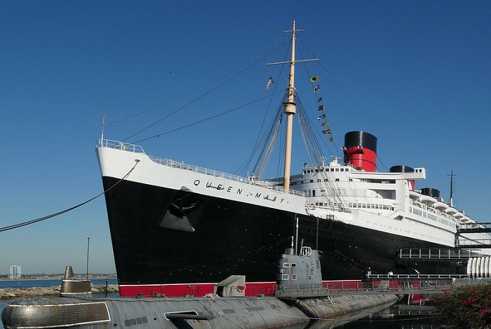 The Queen Mary, Long Beach, California