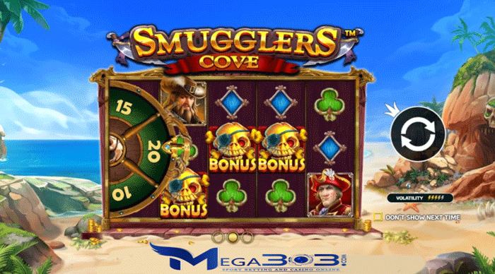 Game slot Smuggler Cove, kamp Slot PRAGMATIC PLAY