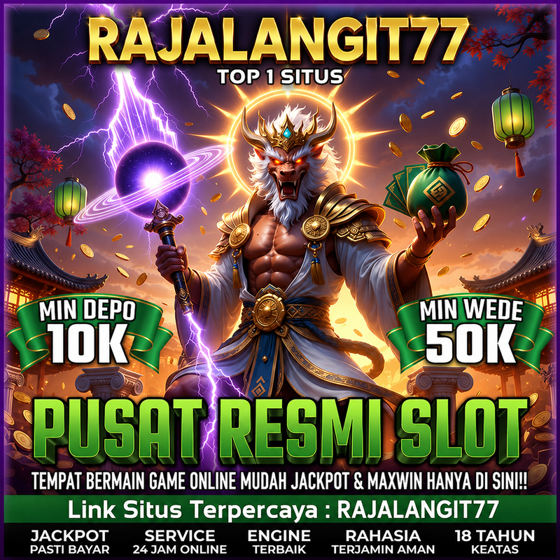 Banner promosi RAJALANGIT77 Terbaru