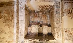 Tomb Painting of Egyptian Nobles