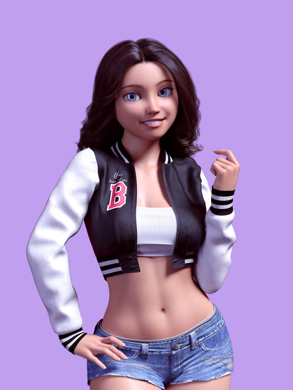 Nef Toon Jane Morph for Genesis 8 and 8.1 Female