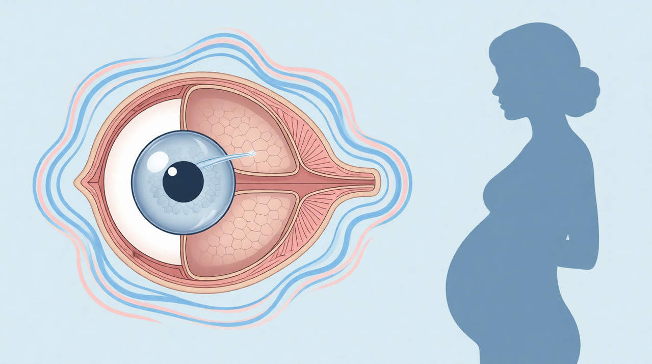 Как гормоны беременности влияют на структуры глаза и зрение