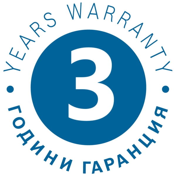 3 години гаранция