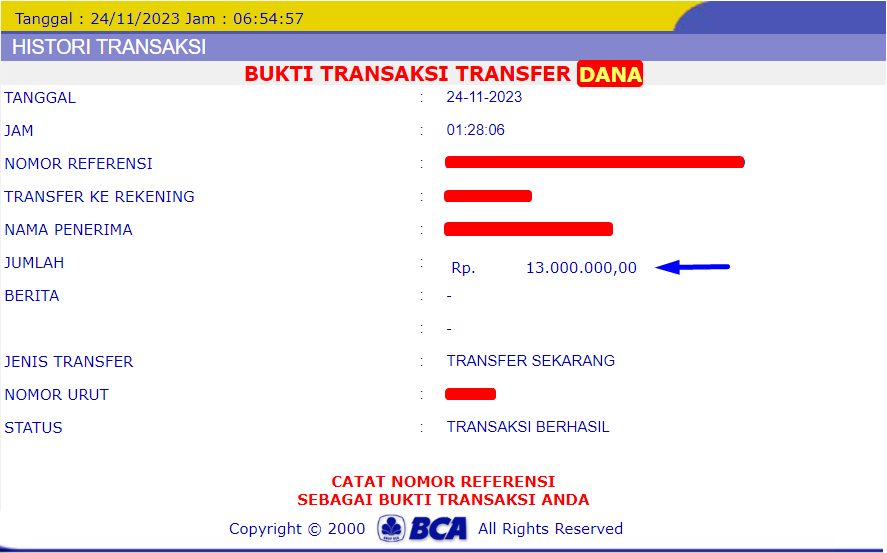 Bukti JP slot hari ini