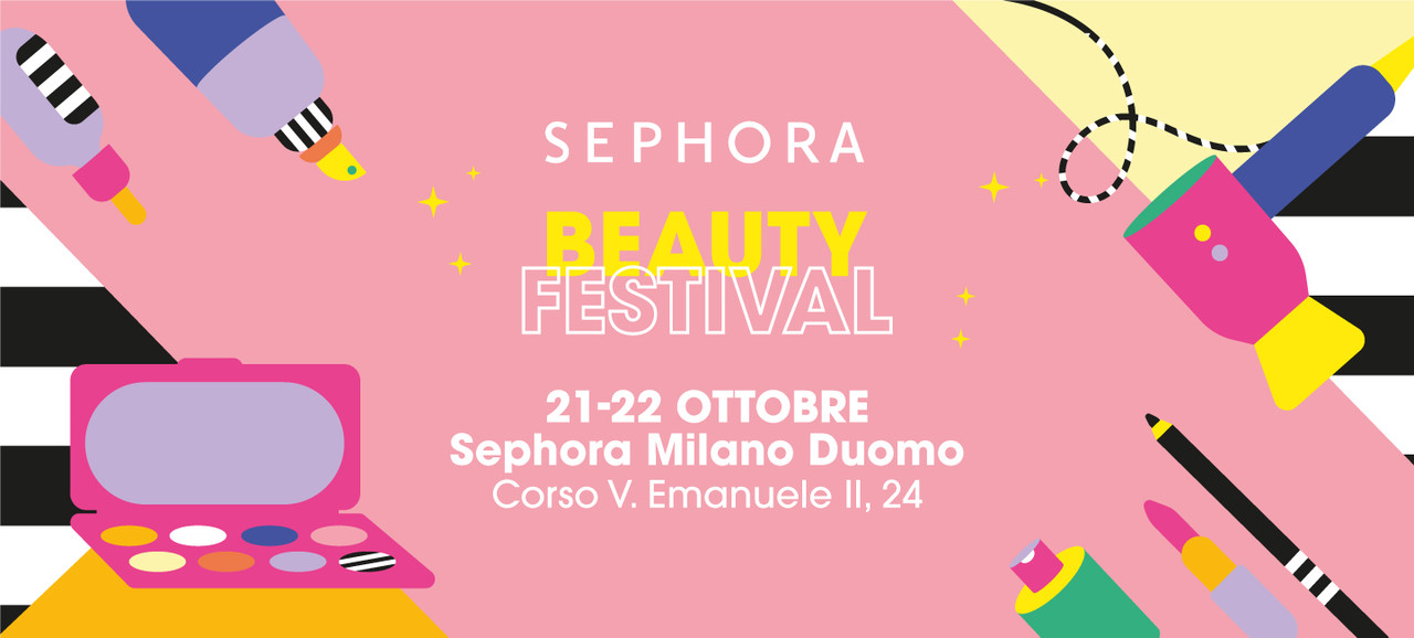 Sephora, a Milano il Beauty Festival con Giulia De Lellis Sephora, a Milano il Beauty Festival con Giulia De Lellis