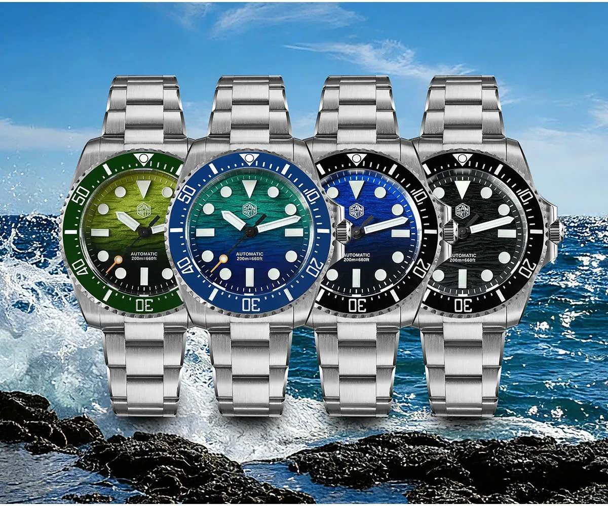 San Martin SN0126 38mm Diver Watch – Miyota 90S5 Automatic | eBay