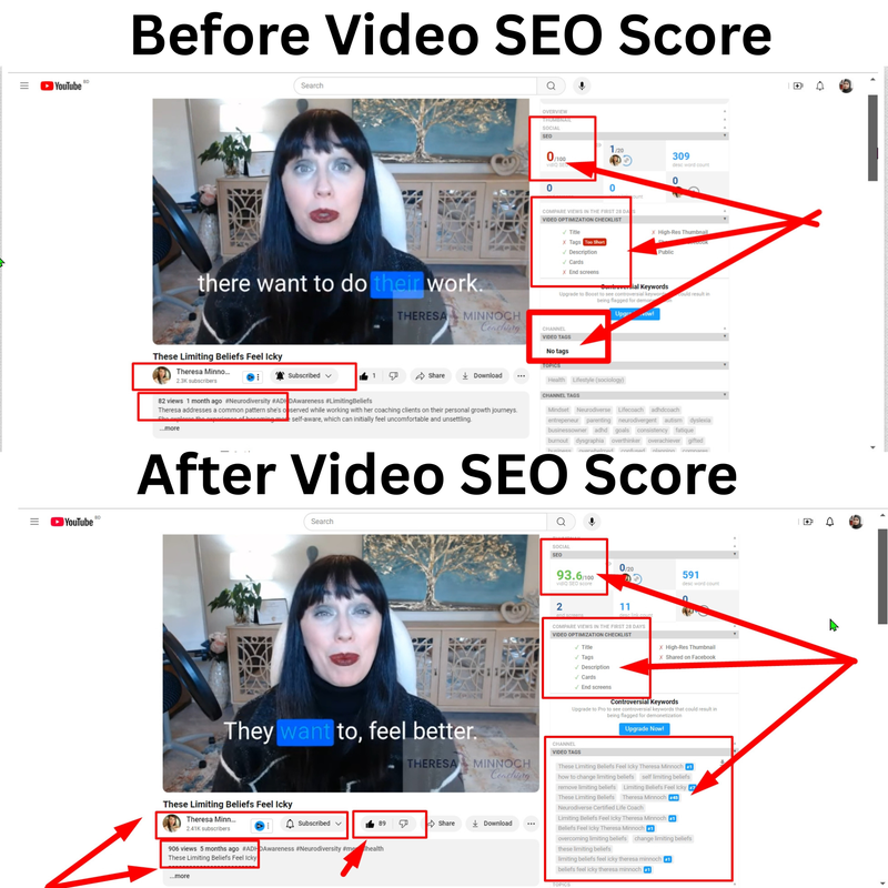 YouTube video optimization