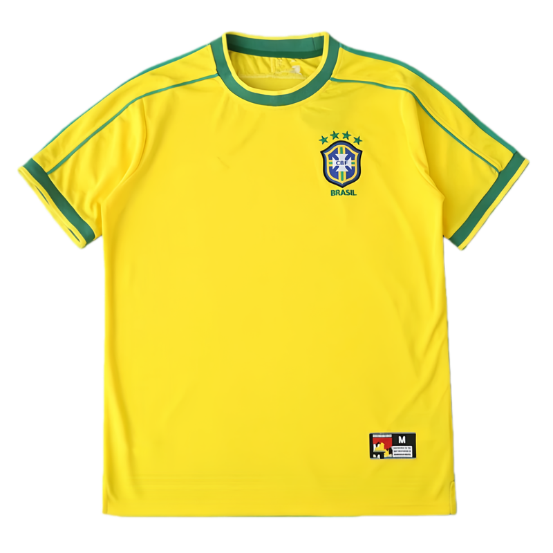 1998 season Brazil home retro Fan version