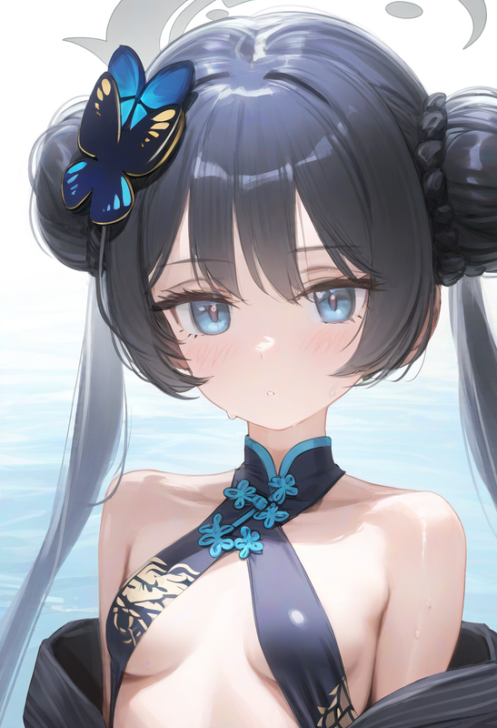 1girl, kisaki, blue archive, {kobayashi ritz}, {{reoen}}, [[liduke]], slingshot  s-4041440187