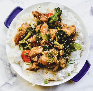 Teriyaki Chicken and Rice Bowls