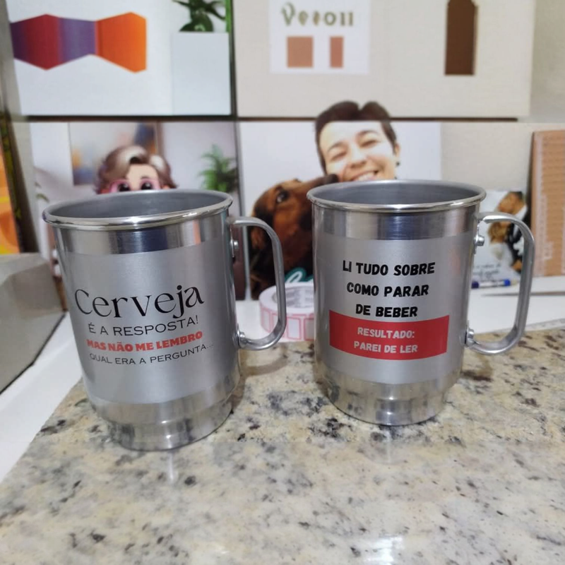 Caneca de Alumínio