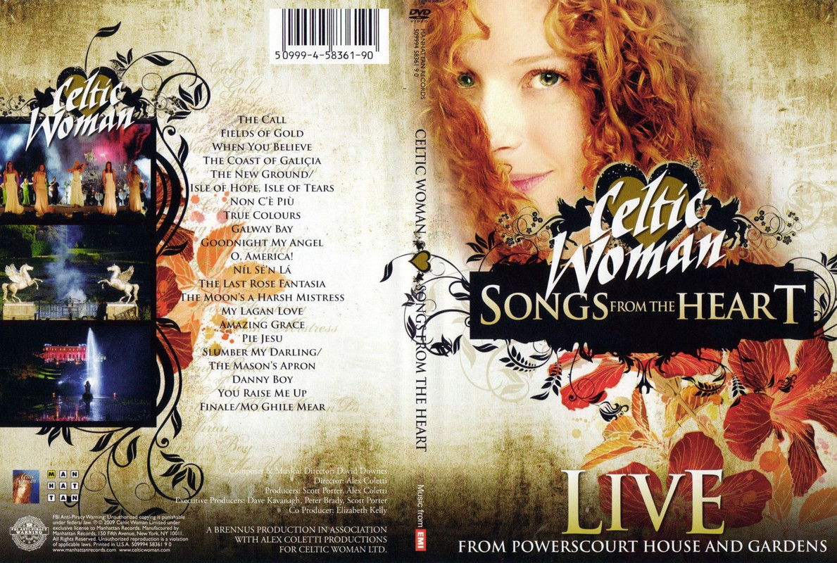 Portada - Celtic Woman - Songs From The Heart