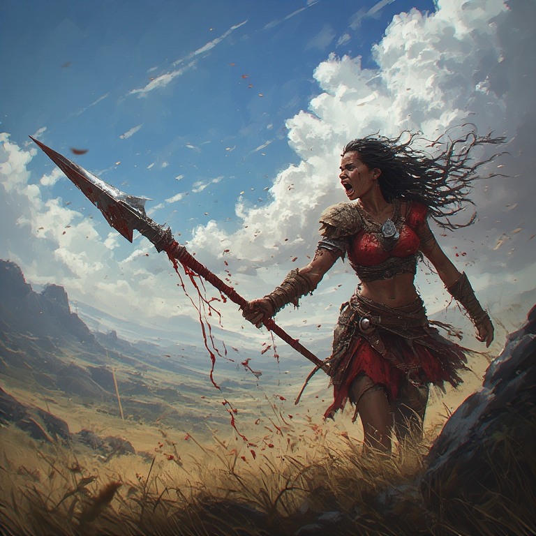 Africa-World-girl-warrior-hold-(62)