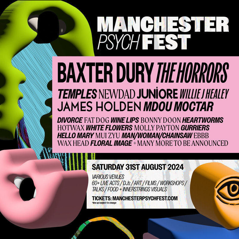 Manchester Psych Fest reveals first names for 2024 edition Skiddle