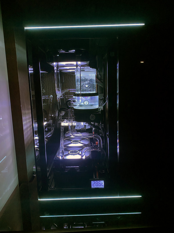 Lian Li Pc-O11 Dynamic Evo Rgb fronte bianco