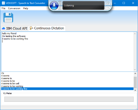 VovSoft Speech to Text Converter 3.0.0