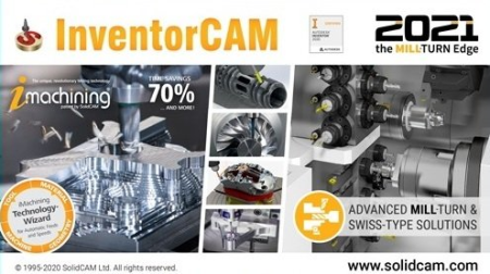 InventorCAM 2021 SP4 for Autodesk Inventor 2018 2022 (x64) Multilingual