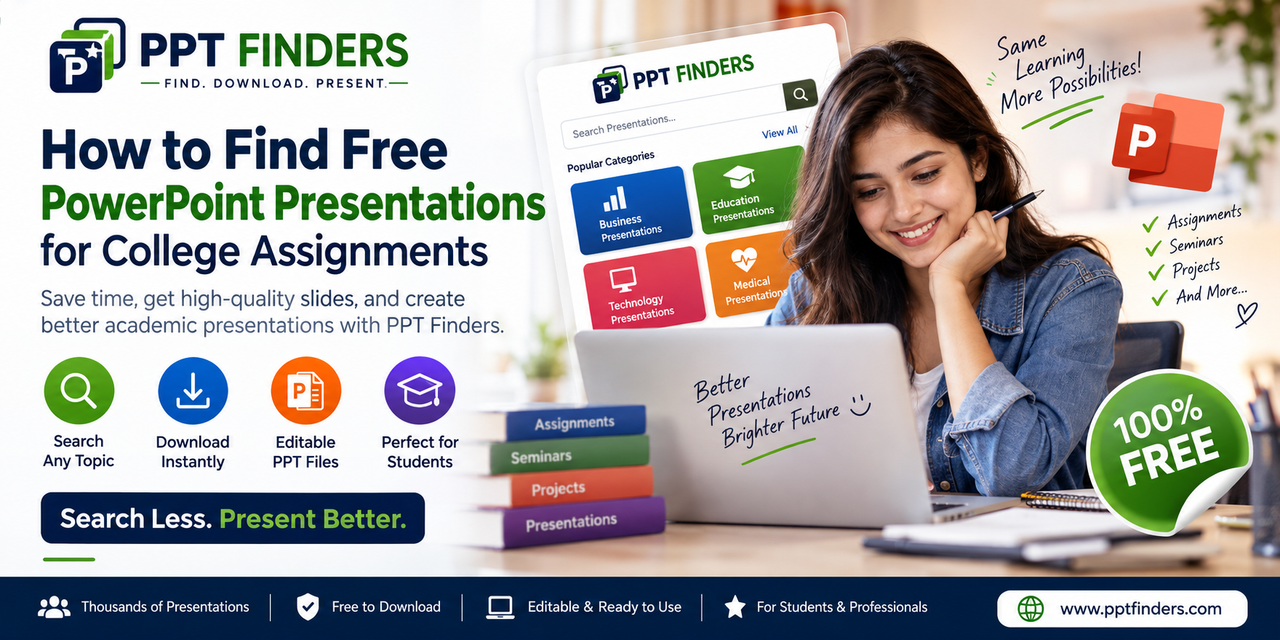 How to Find Free PowerPoint Presentations for College Assignments