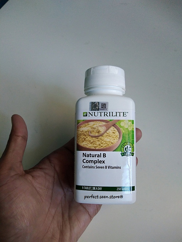 Amway Nutrilite Natural B Complex Contains 7 B Vitamins 250