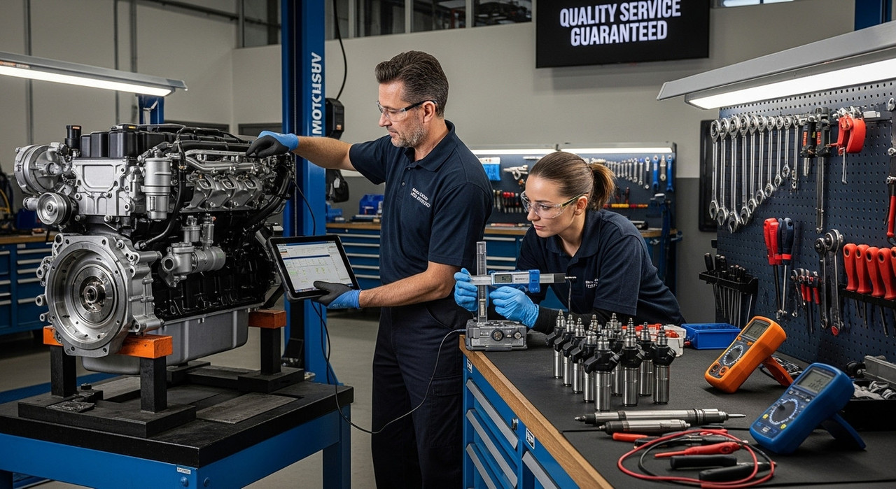 Техническое обслуживание топливной системы дизельного двигателя