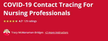 Coursera - COVID-19 Contact Tracing For Nursing Professionals