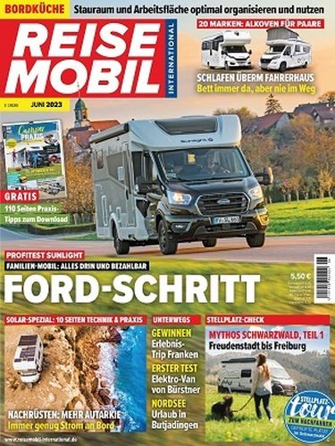 Cover: Reisemobil International Magazin Juni No 06 2023