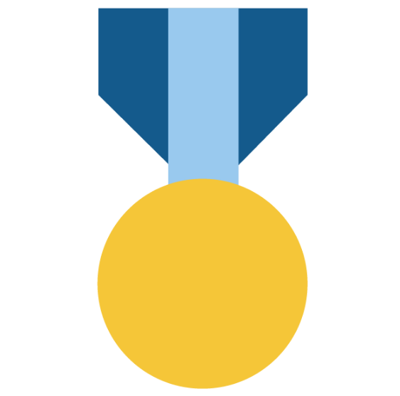 Quality medal icon