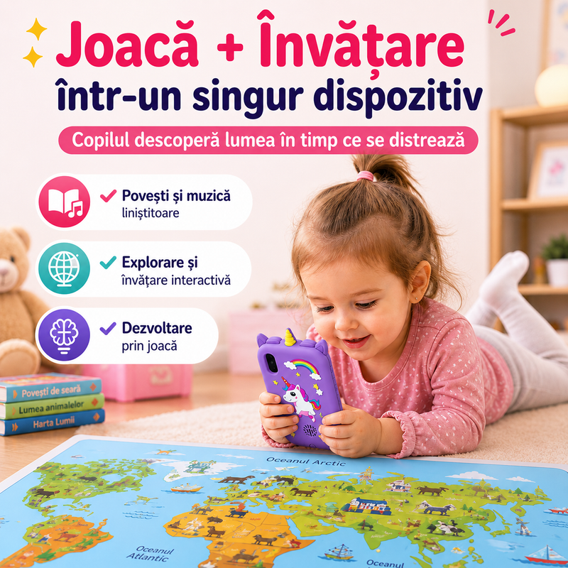 Aplicații educative telefon copii Twinkle Twins